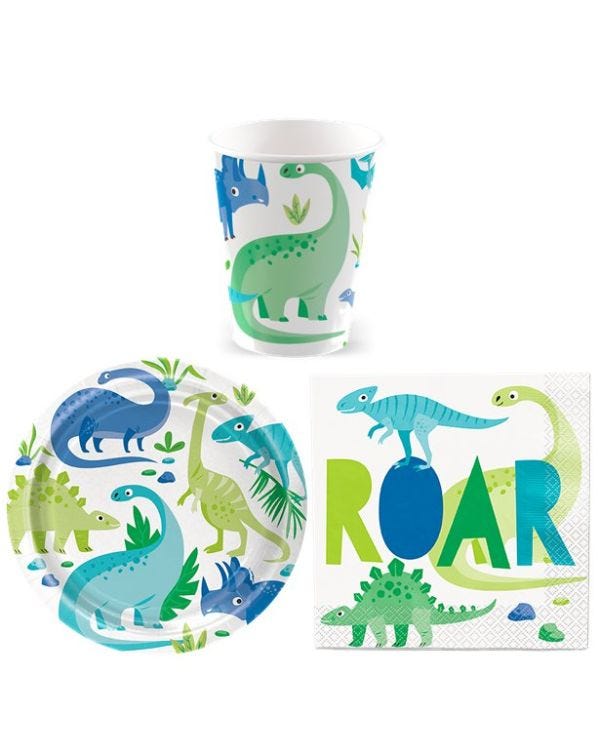 Dino-Roar - Super Value Party Pack for 8