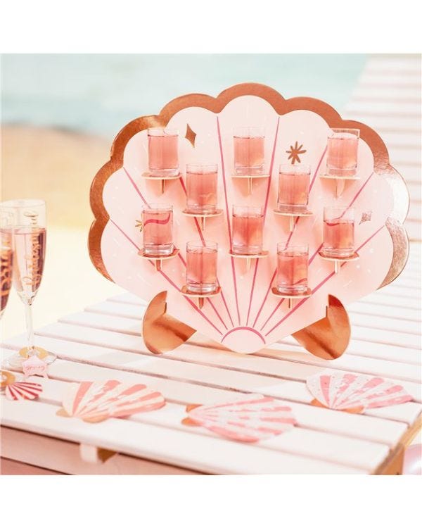 Seashell Shot Wall Drinks Stand