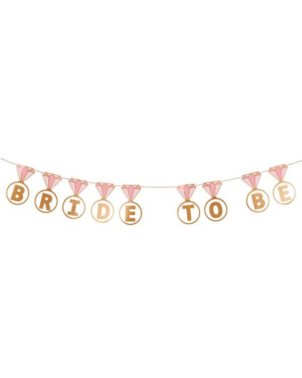 Bride to Be Letter Banner - 2.5m