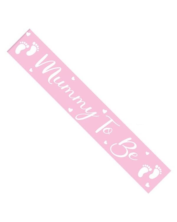 Mummy to Be Pink Sash