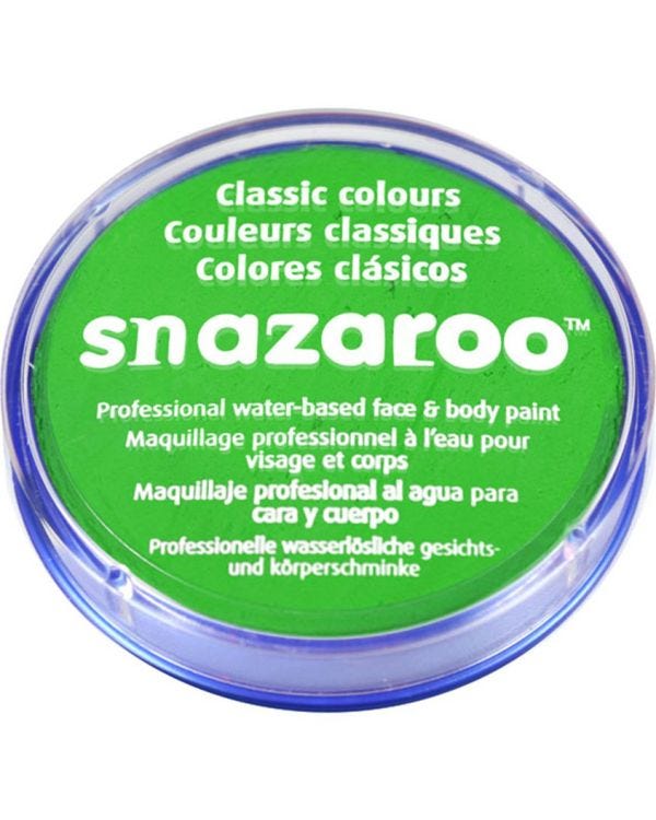 Snazaroo Lime Green Face Paint - 18ml