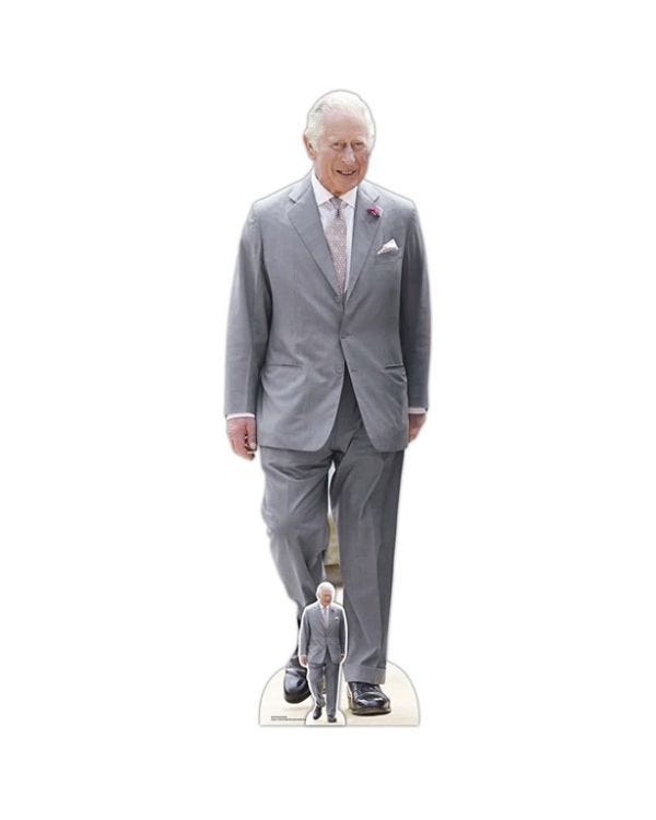 King Charles Cardboard Cutout - 108cm x 58cm