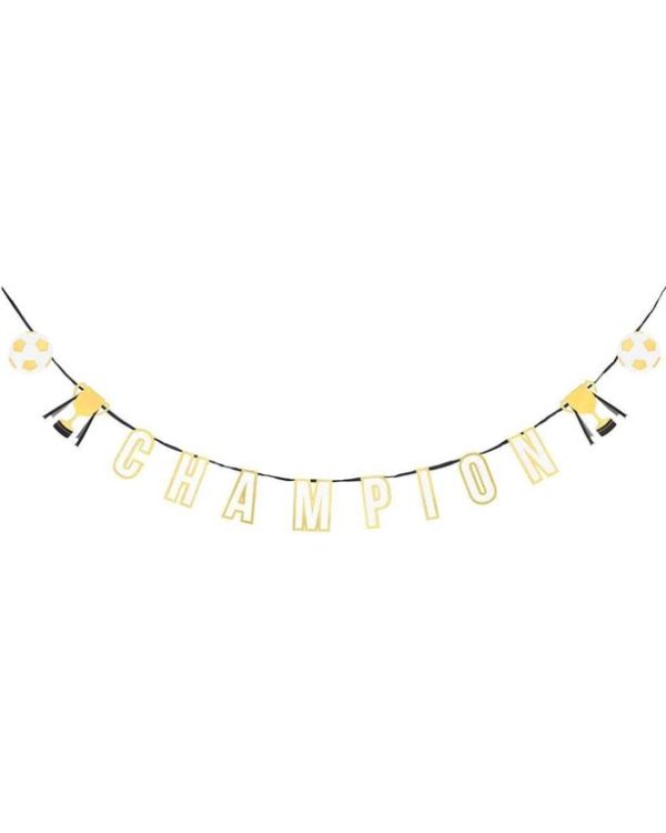 Party Champions Paper Banner - 3m