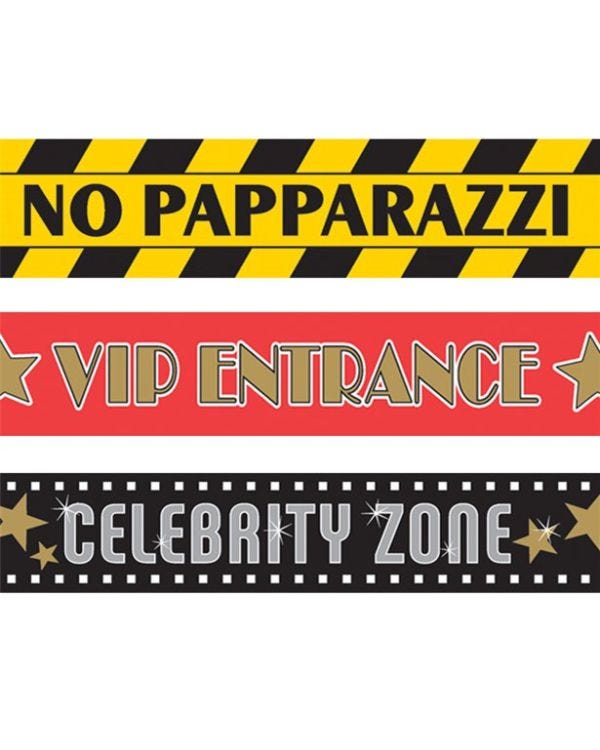 Hollywood Party Tape - 27m