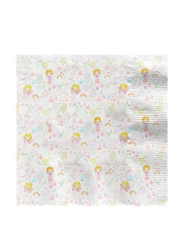 Fairy Princess Lunch Napkins - 33cm (16pk)