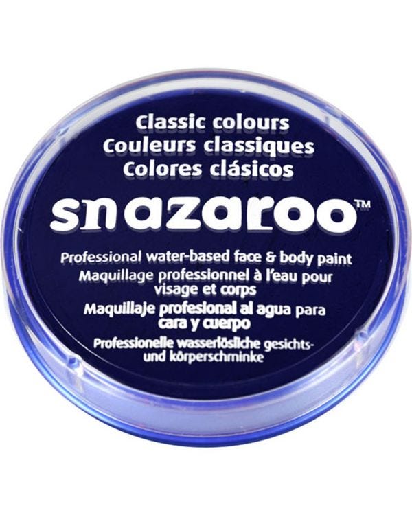 Snazaroo Dark Blue Face Paint -18ml