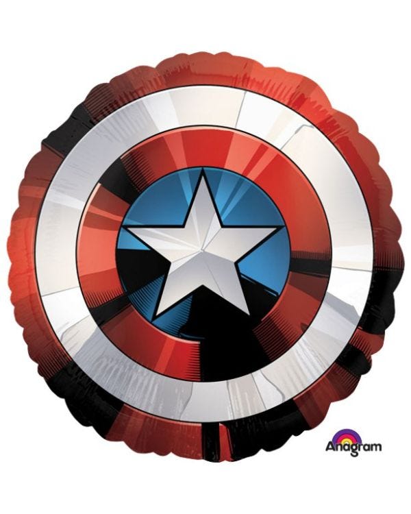 Avengers Shield XL Foil Balloon - 28&quot;