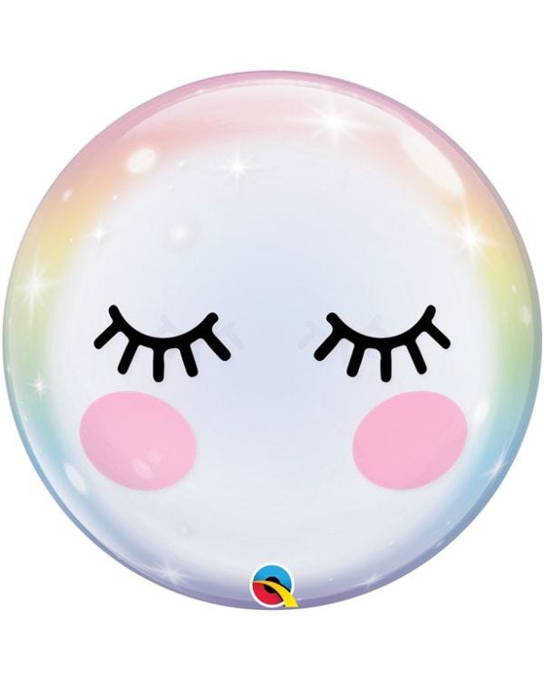 Eyelashes Bubble Balloon - 22&quot;