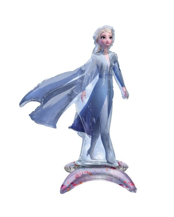 Frozen 2 Elsa Airfill Sitter Balloon - 25&quot; Foil
