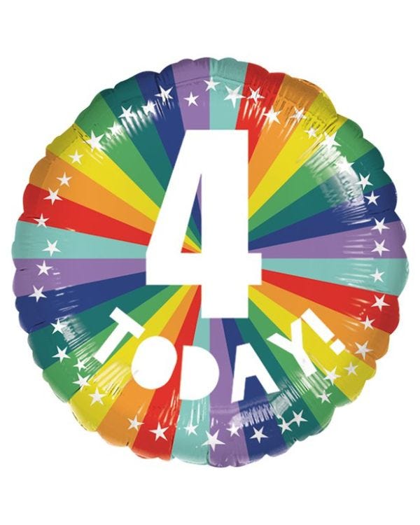 4 Today Foil Balloon - 18&quot;