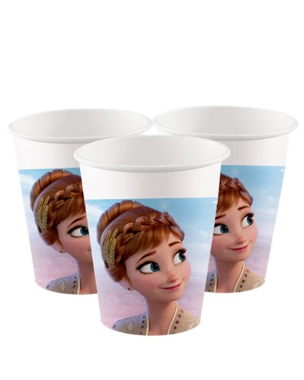 Disney Frozen 2 Wind Spirit Paper Cups - 200ml (8pk)