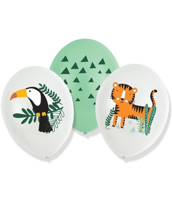 Get Wild Safari Latex Balloons - 11&quot; (6pk)