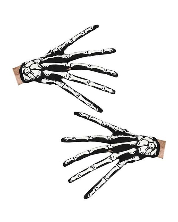 Creepy Skeleton Gloves - Adult