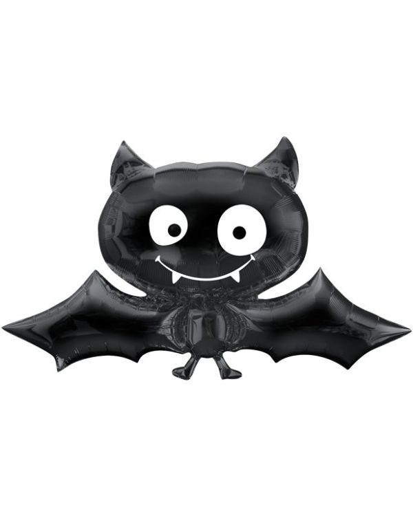 Black Bat SuperShape Balloon - 24&quot; x 41&quot; Foil