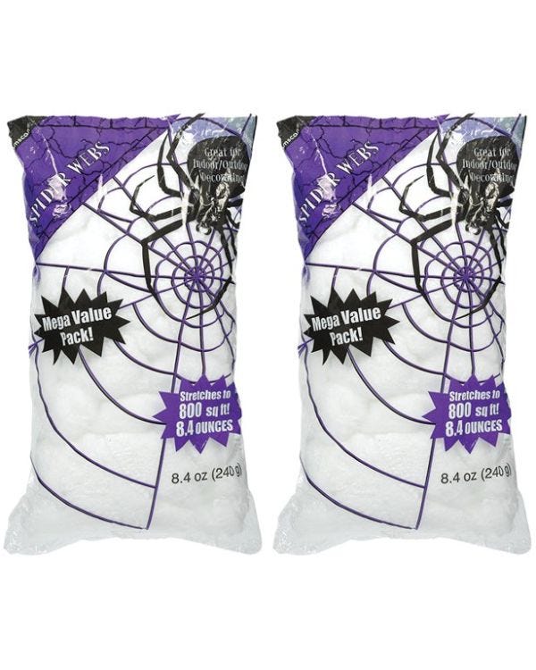 Mega Spider Web Multipack - 1600sq ft