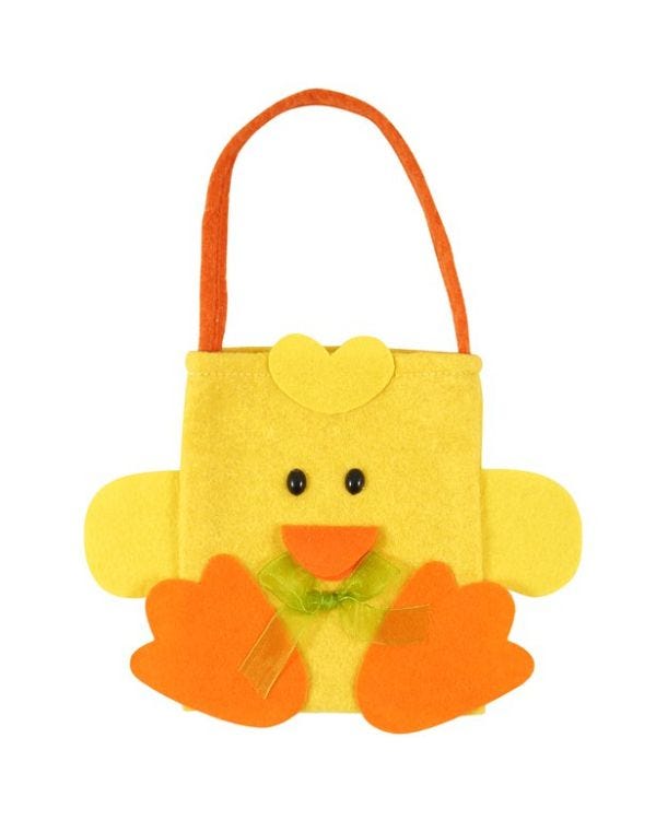 Easter Chick Felt Bag - 25.5cm x 29cm