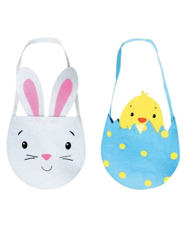 Felt Easter Bags - Assorted