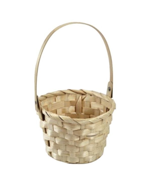 Medium Natural Easter Basket -  17x33cm