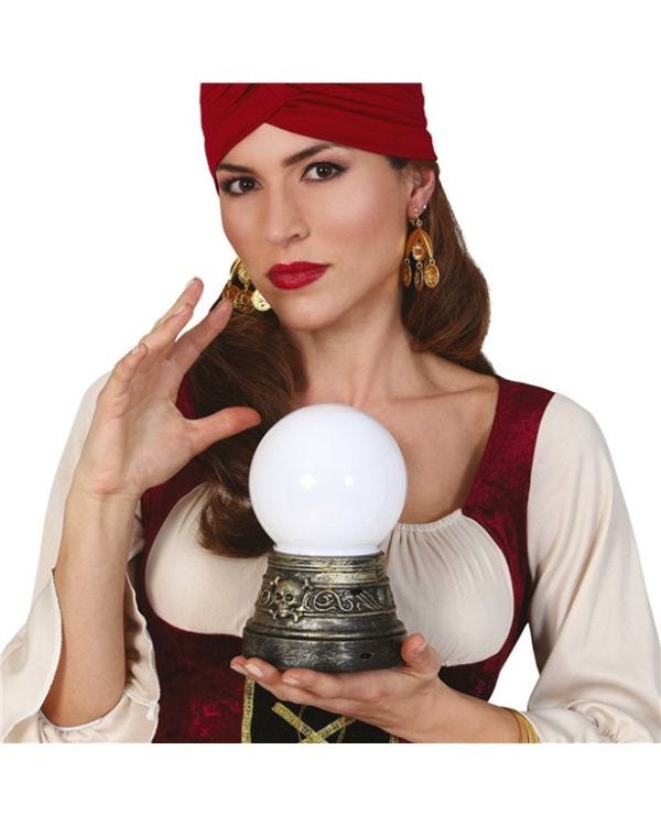 Light Up Mystic Ball - 19cm