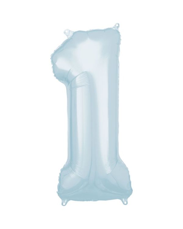 Baby Blue Number 1 - 33&quot; Foil