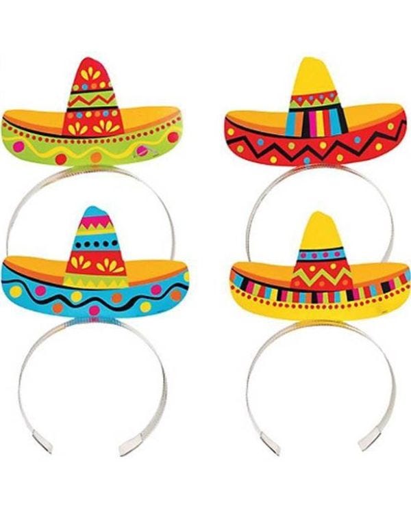 Sombrero Headbands - 8pk (8pk)