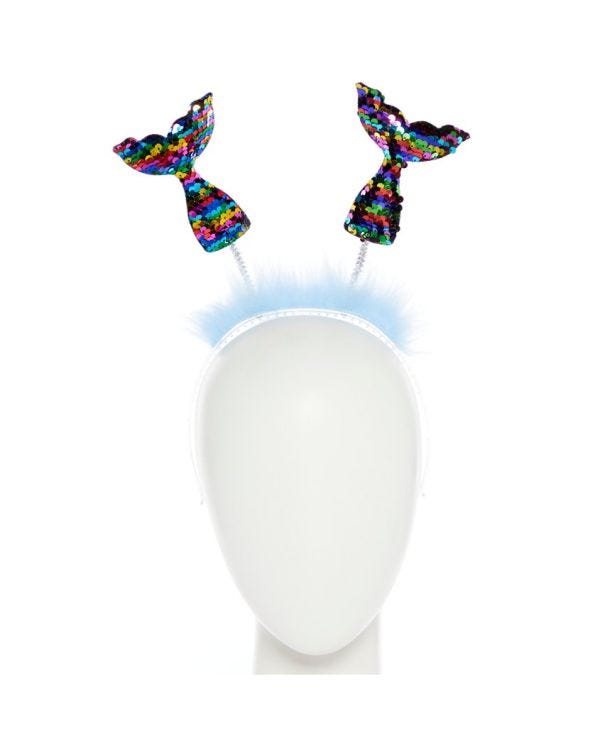 Rainbow  Sequin Mermaid Headband