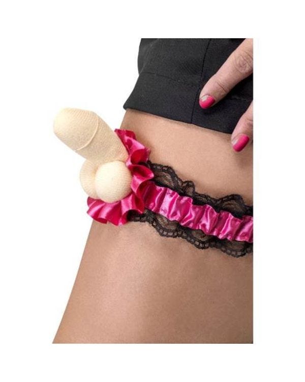 Plush Willy Garter