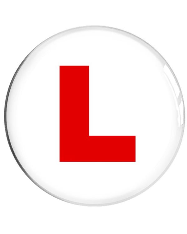 L&#039; Plate Jumbo Badge - 15cm