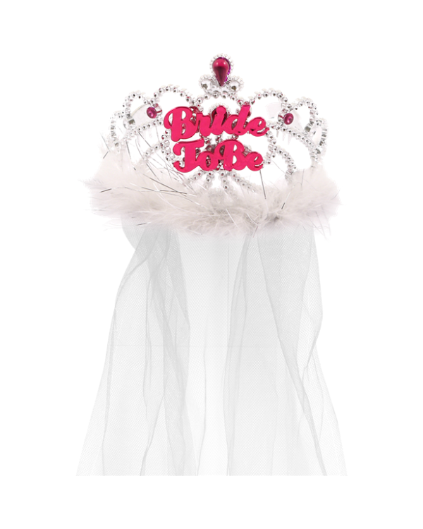 Bride to Be&#039; Tiara with Veil