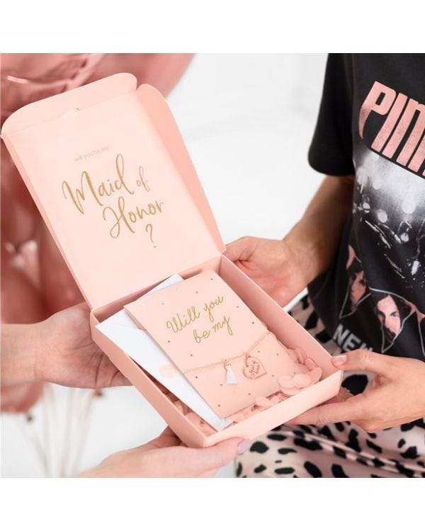 Will You Be My Maid Of Honour Party Box Kit
