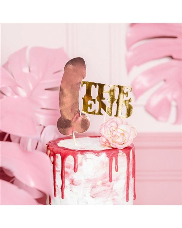 Same Penis Forever Cake Topper - 20cm
