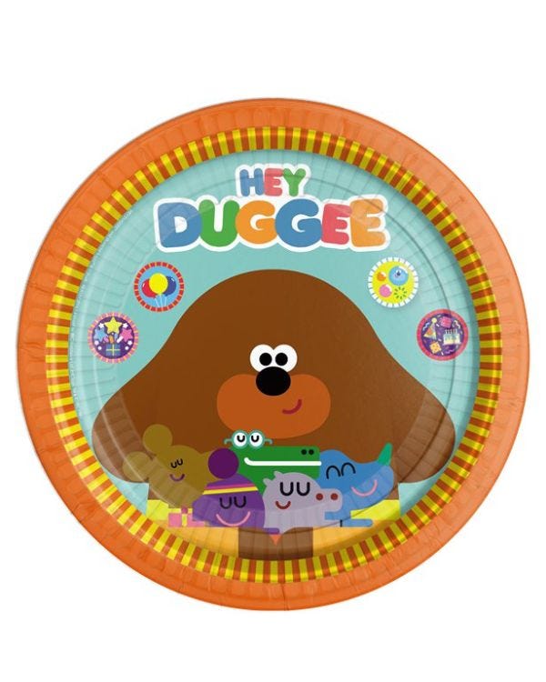 Hey Duggee Paper Plates - 23cm (8pk)