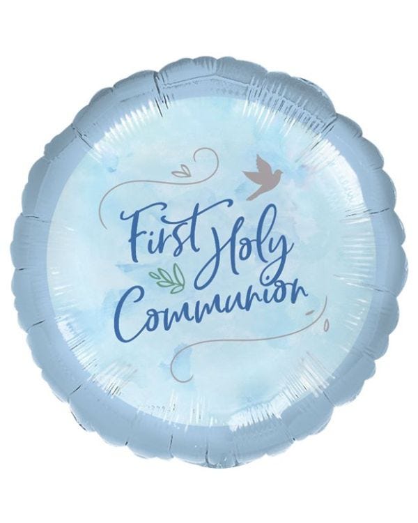 First Holy Communion Foil Balloon - 18&quot;