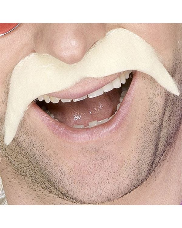 70s Moustache - Blonde