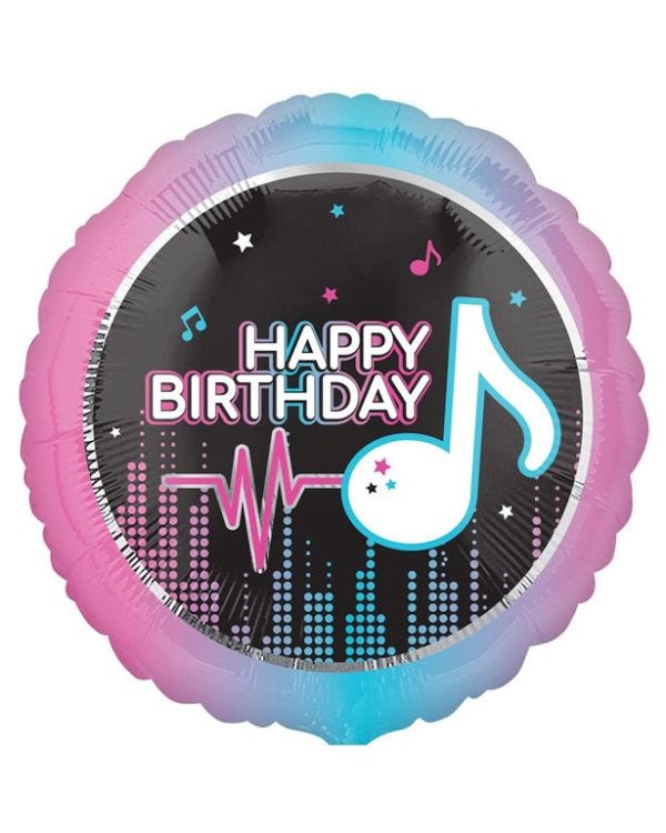 Internet Famous Happy Birthday Foil Balloon - 18&quot;