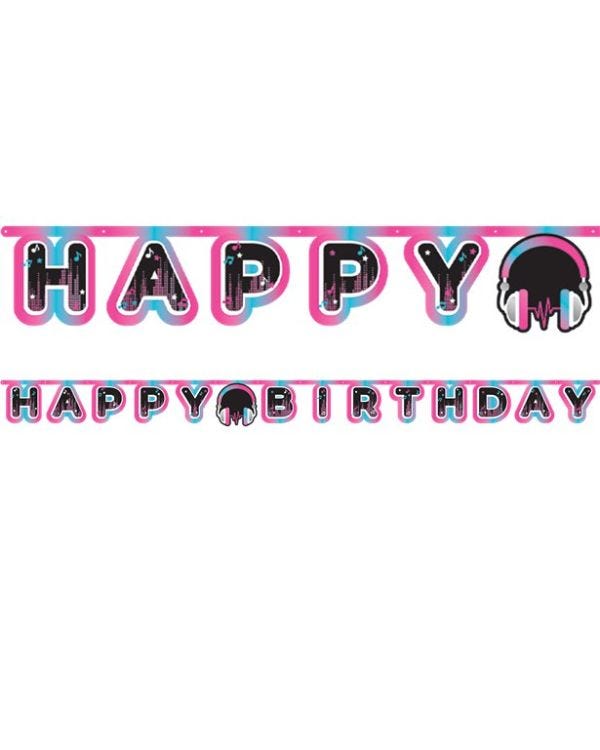Internet Famous Add an Age Letter Banner