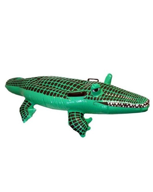 Inflatable Crocodile Swimming Pool Float - 1.5m