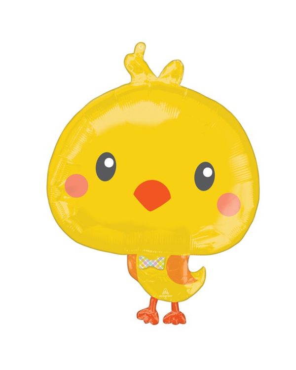 Easter Chicky Supershape - 28&quot; Foil