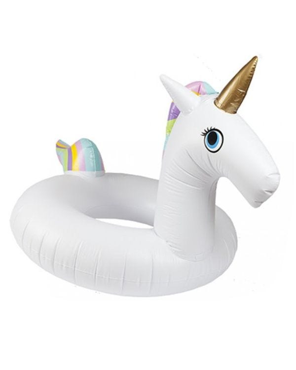Inflatable Unicorn Swim Ring - 86cm