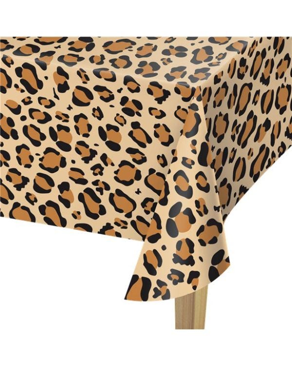 Leopard Print Tablecover - 1.37m x 2.7m