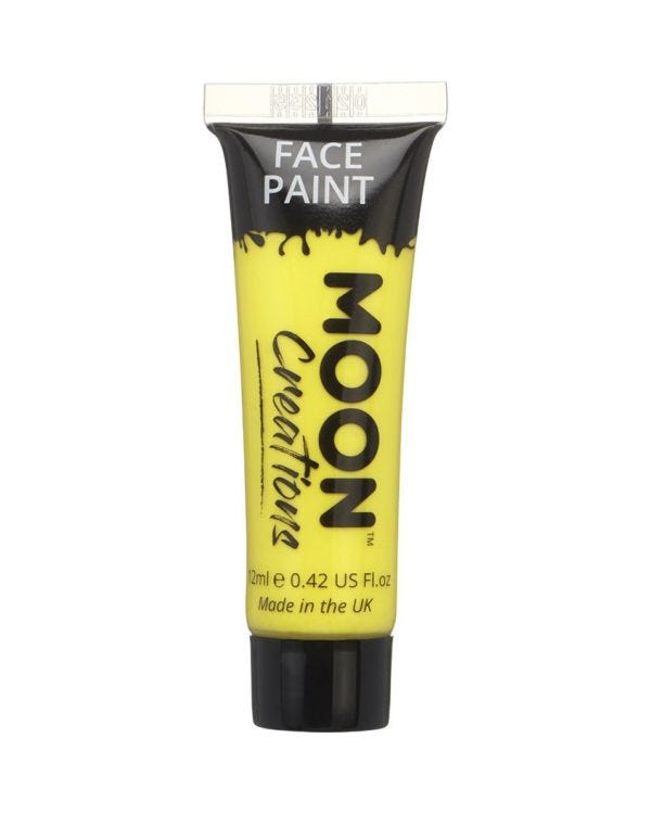 Face Paint Tube - Yellow 12ml