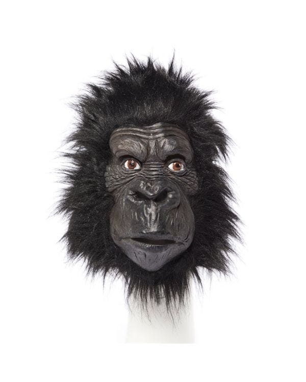 Gorilla Rubber Mask