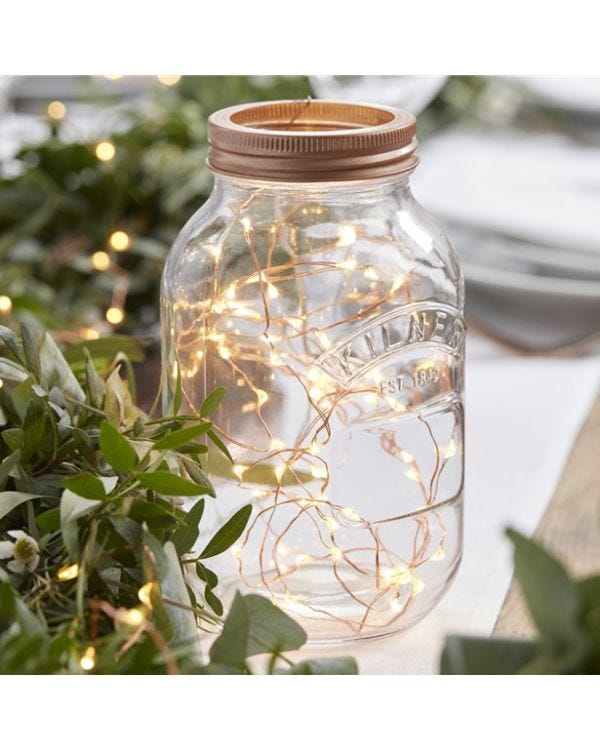 Beautiful Botanics Rose Gold LED String Lights - 3m