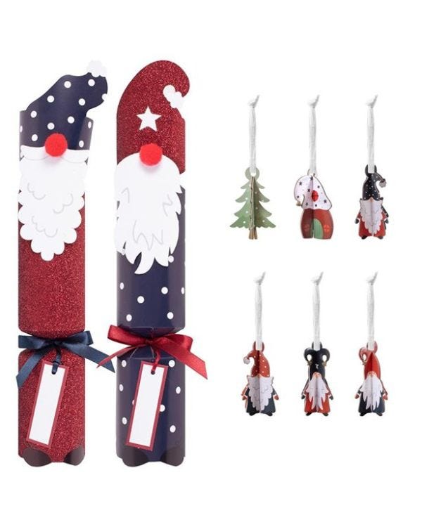 Gonk Premium Crackers &amp; Name Tags (6pk)