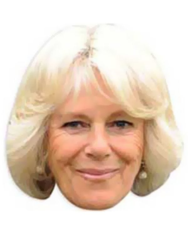 Queen Consort Camilla Mask