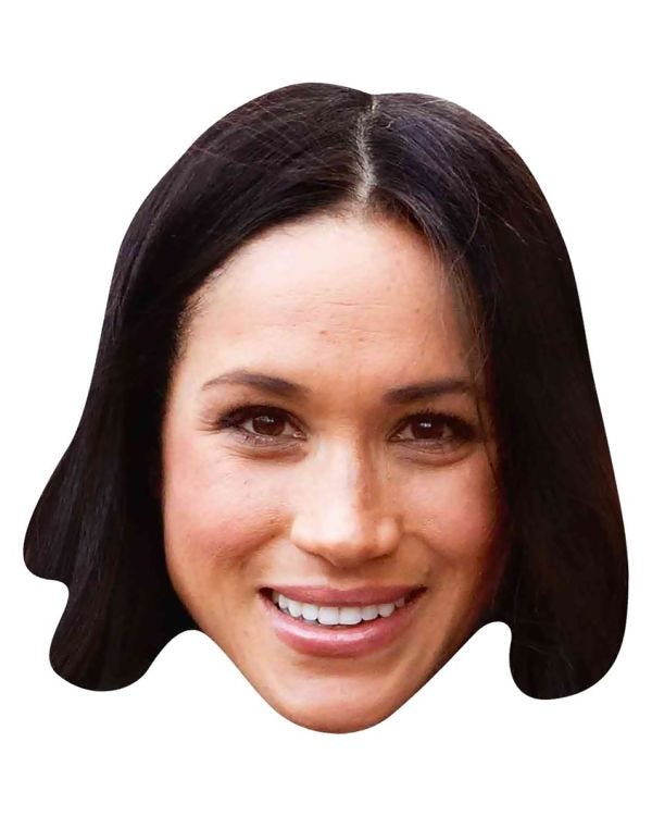 Meghan Duchess of Sussex Mask