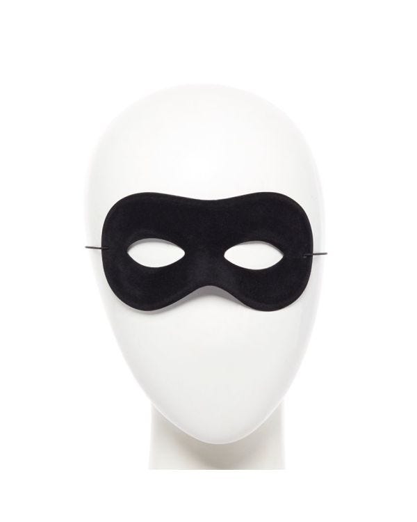 Black Domino Masquerade Mask