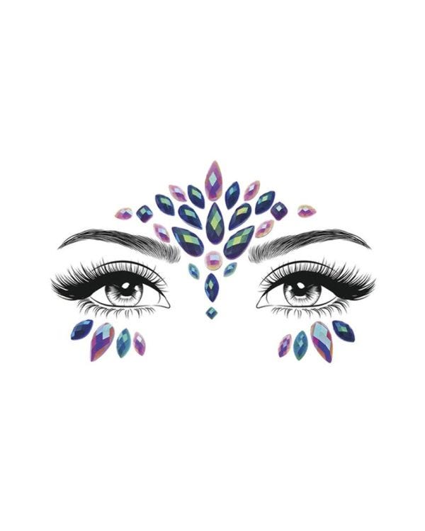 Mystic Mermaid Face Gems