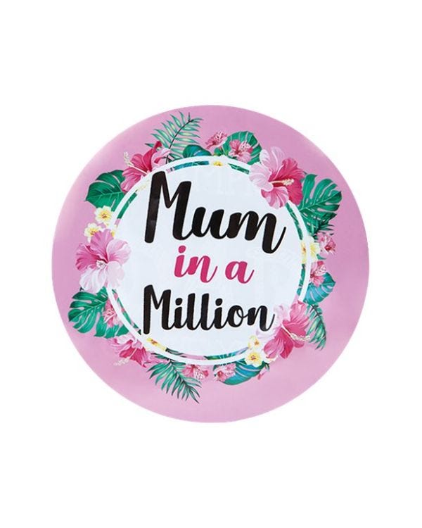 Mothers Day Jumbo Mum In A Million Badge - 15cm