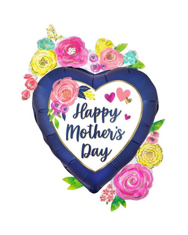 Floral Mother&#039;s Day Balloon -  Foil